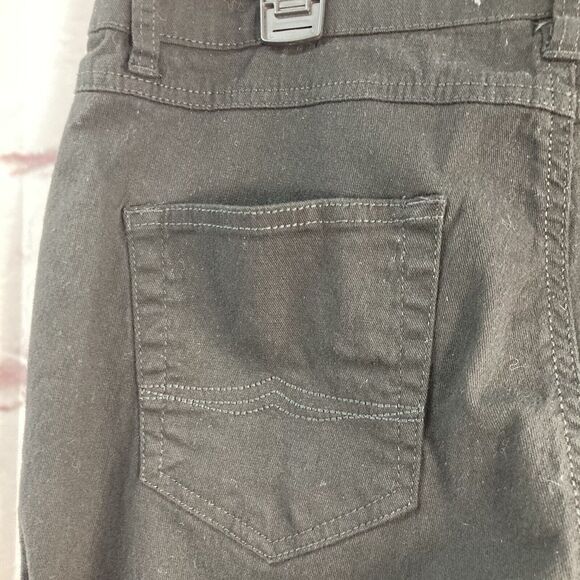 Pride Bunny Mens Size 34 Flip Cuff Shorts LGBTQ+ Chino Rainbow Accent Black Zip - Picture 6 of 9